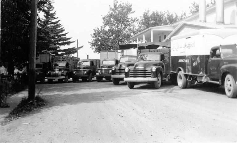 Laiterie de Lawrenceville, 1950 — photo historique
