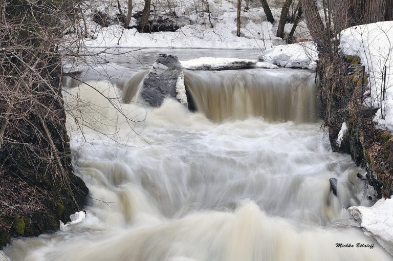 Lawrenceville en hiver — photo Michka Bélaïeff